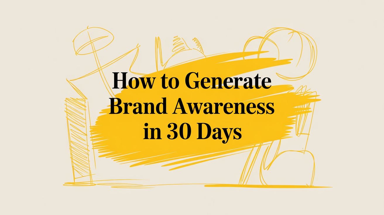 How to Generate Brand Awareness in 30 Days