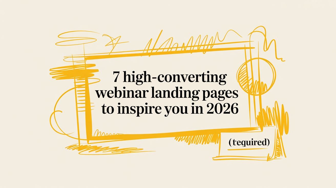 7 High-Converting Webinar Landing Pages to Inspire You in 2026