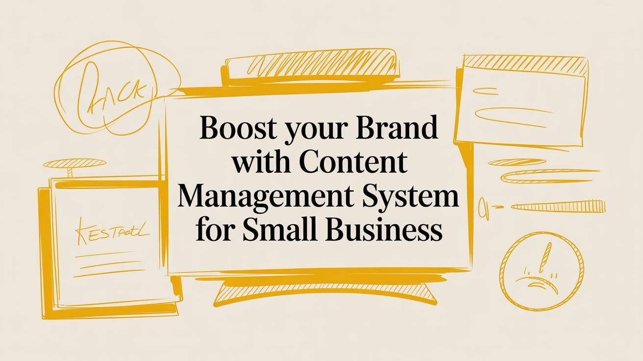 Boost Your Brand with content management system for small business