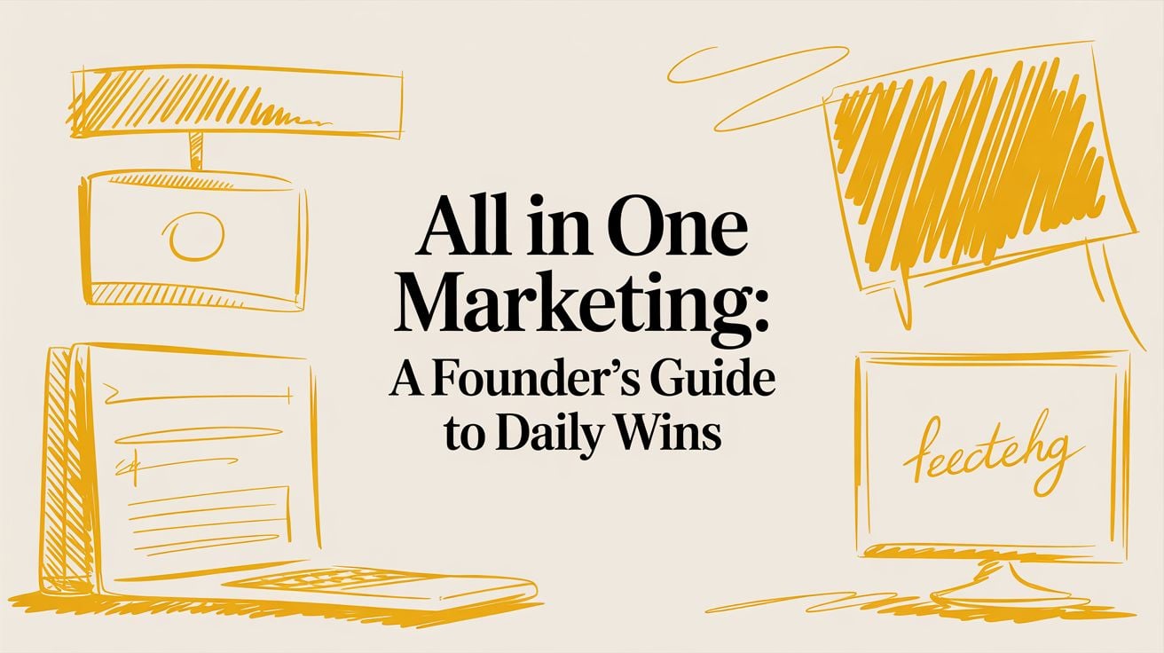 All In One Marketing: A Founder's Guide to Daily Wins