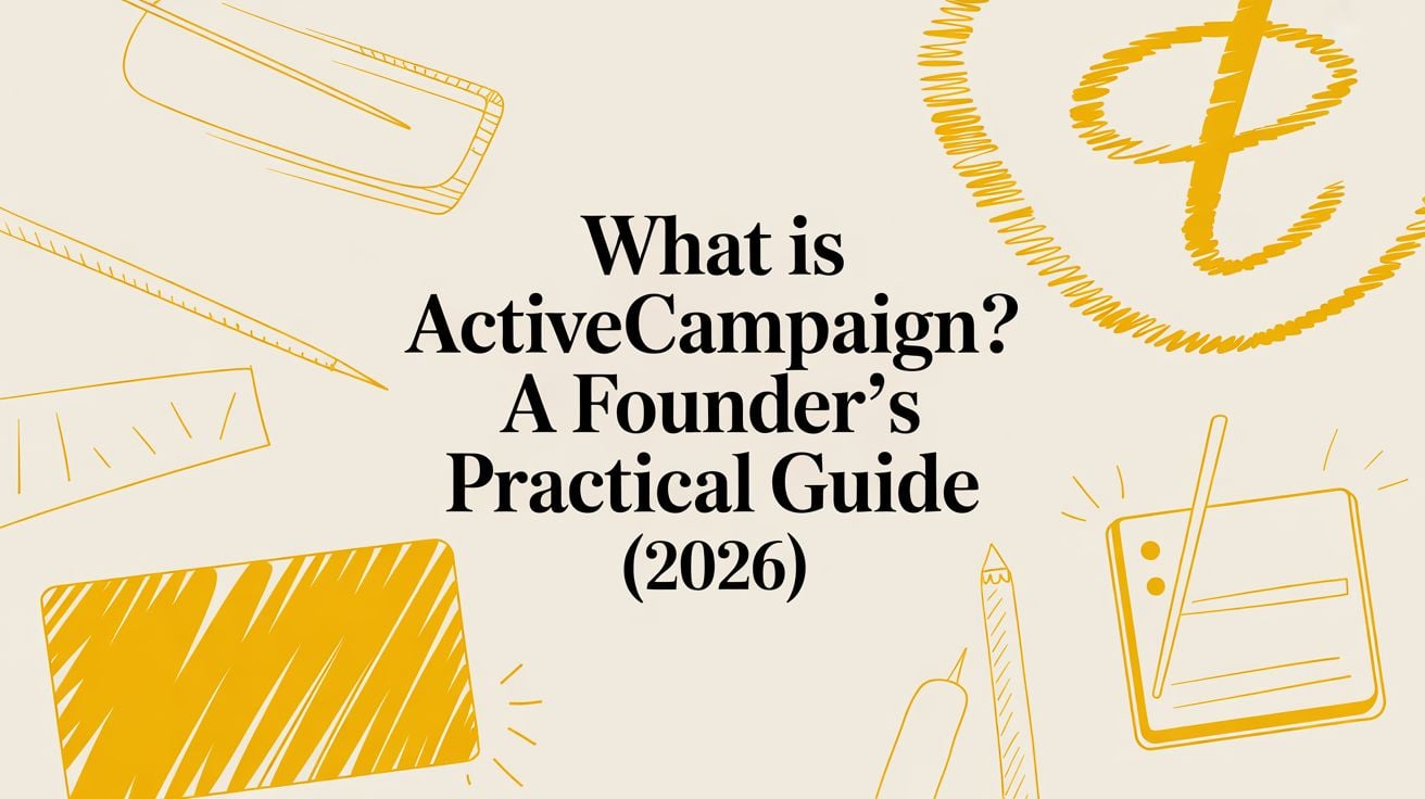 What is ActiveCampaign? A Founder's Practical Guide (2026)