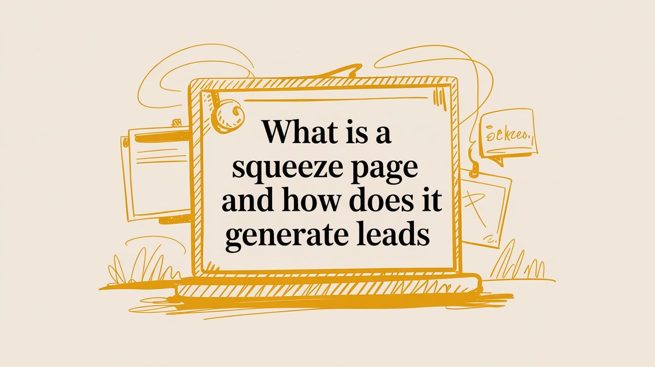 What Is a Squeeze Page and How Does It Generate Leads