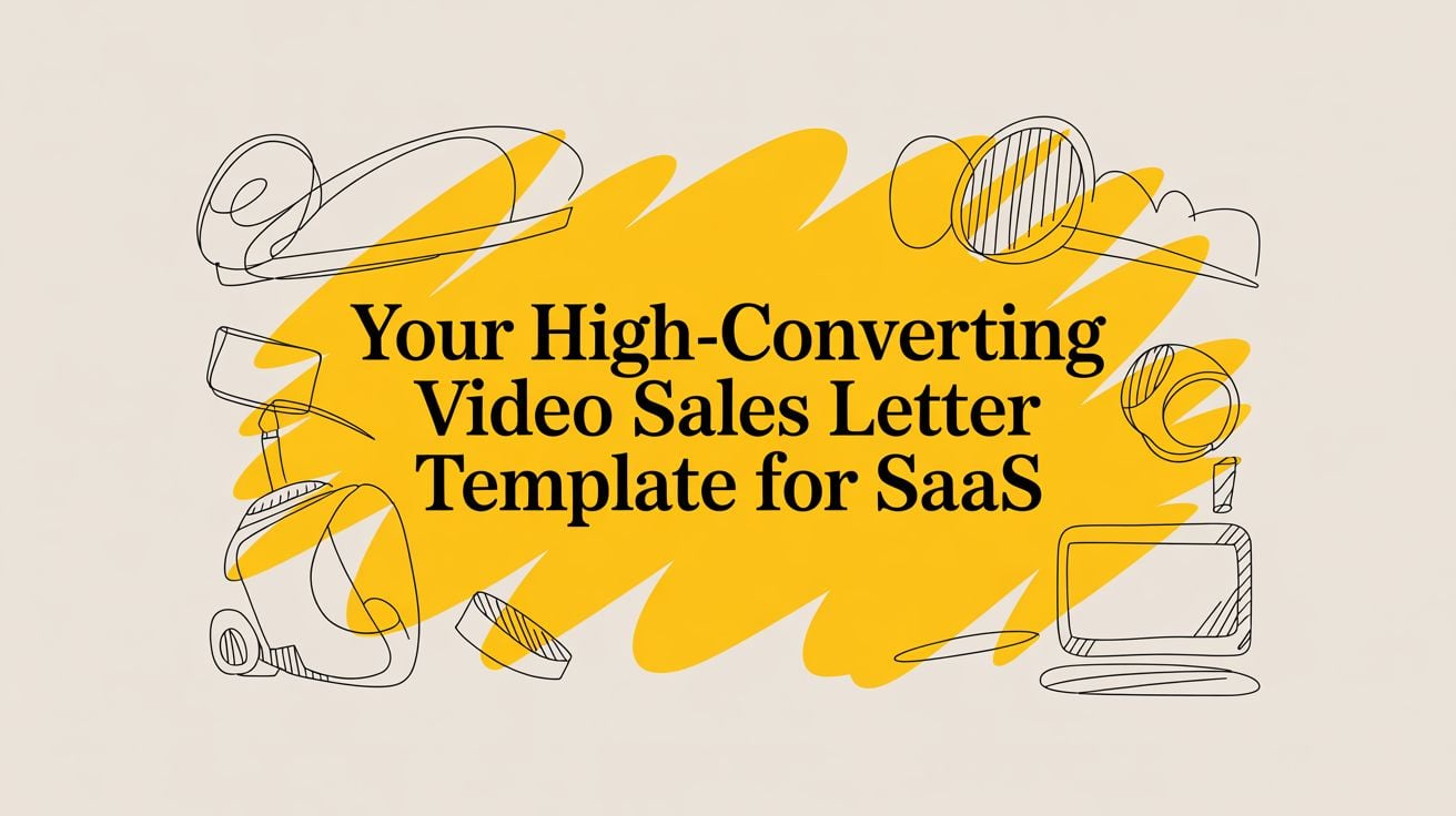 Your High-Converting Video Sales Letter Template for SaaS