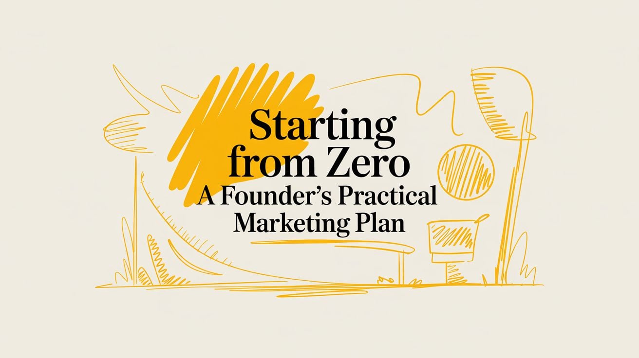 Starting From Zero: A Founder's Practical Marketing Plan