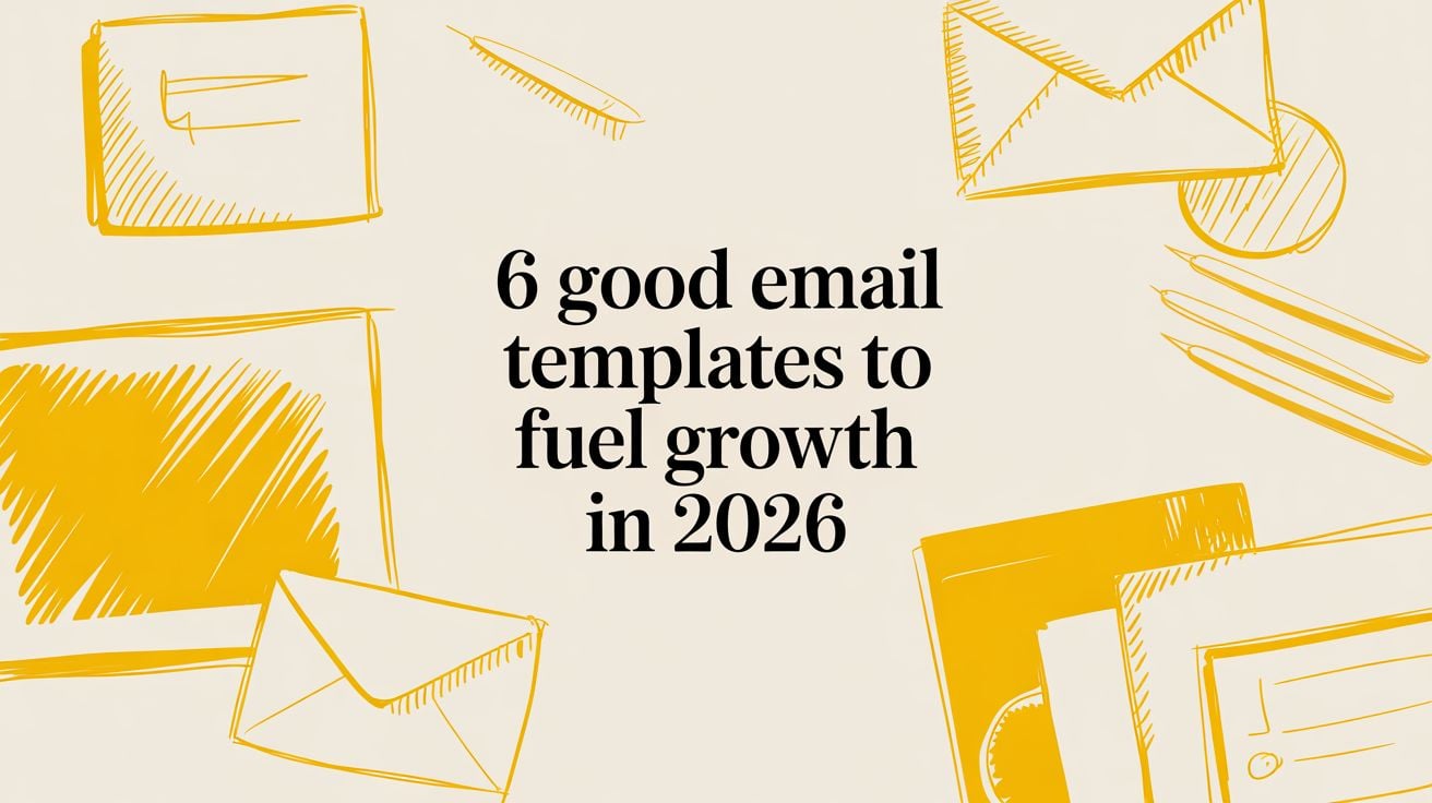 6 Good Email Templates to Fuel Growth in 2026