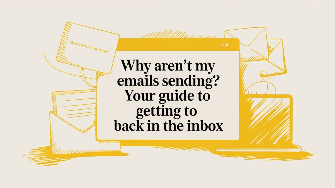 Why Aren't My Emails Sending? Your Guide to Getting Back in the Inbox