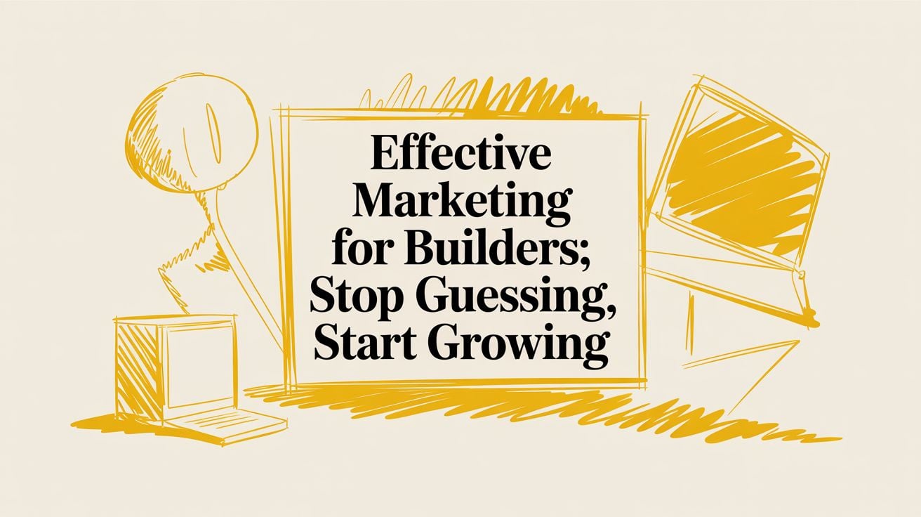 Effective Marketing for Builders: Stop Guessing, Start Growing