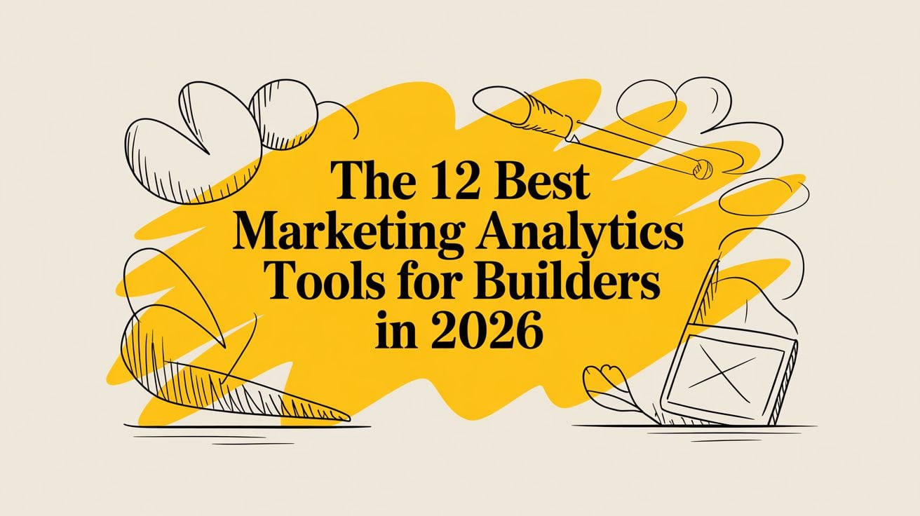 The 12 Best Marketing Analytics Tools for Builders in 2026