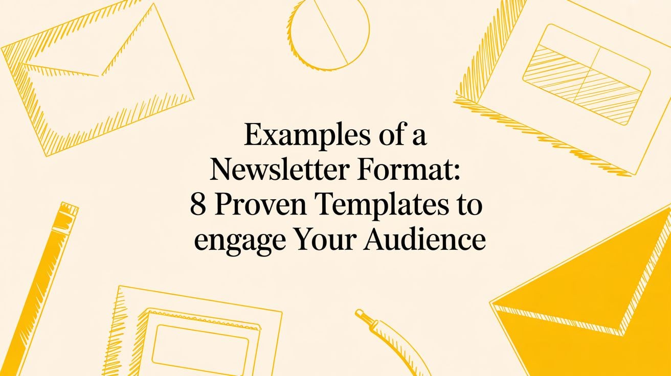 Examples of a Newsletter Format: 8 Proven Templates to Engage Your Audience