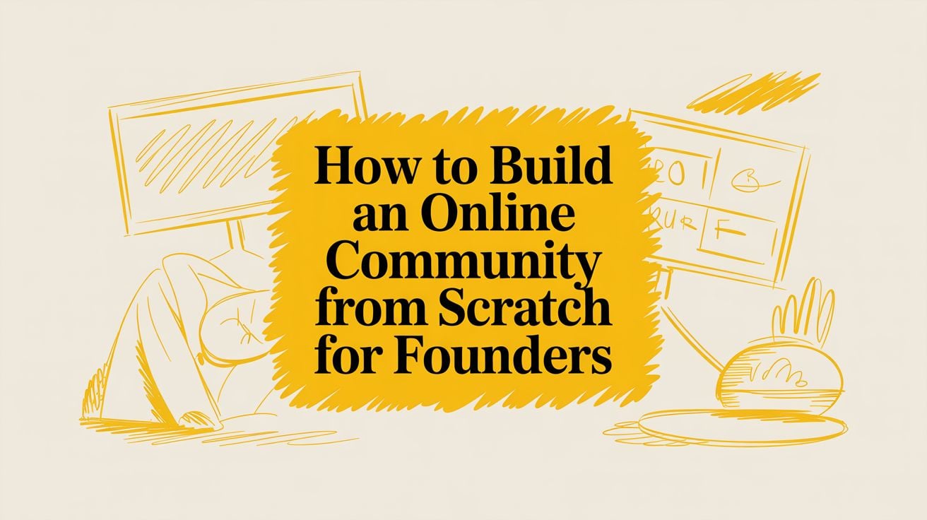 How to Build an Online Community from Scratch for Founders